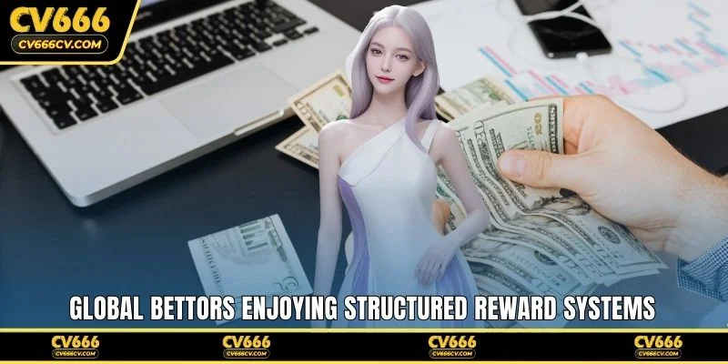 Global bettors enjoying structured reward systems