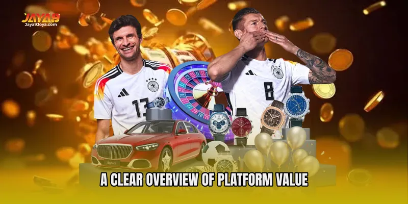 A clear overview of platform value