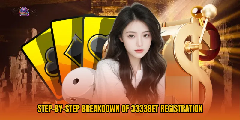 Step-by-step breakdown of 3333bet Registration