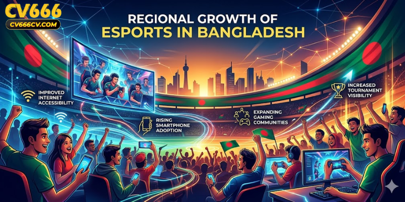 Regional Growth of Esports in Bangladesh