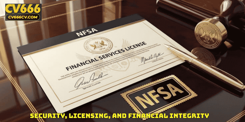Security, Licensing, and Financial Integrity