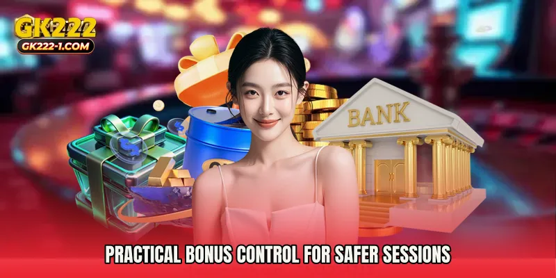 Practical bonus control for safer sessions